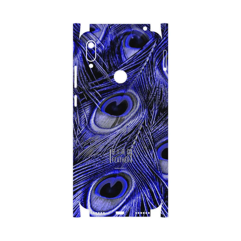 برچسب پوششی ماهوت مدل Purple Feather-FullSkin مناسب برای گوشی موبایل هوآوی Y6 Prime 2019