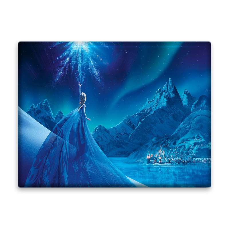 کاشی اطلس آبی طرح کارتون فروزن  مدل T5671