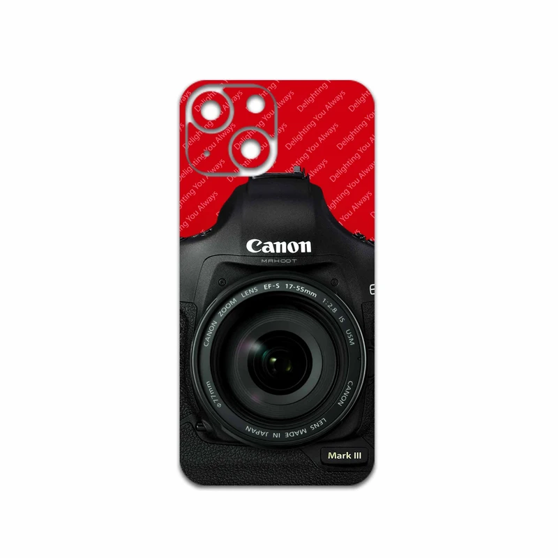 برچسب پوششی ماهوت مدل Canon-Logo مناسب برای گوشی موبایل اپل iPhone 13 Mini