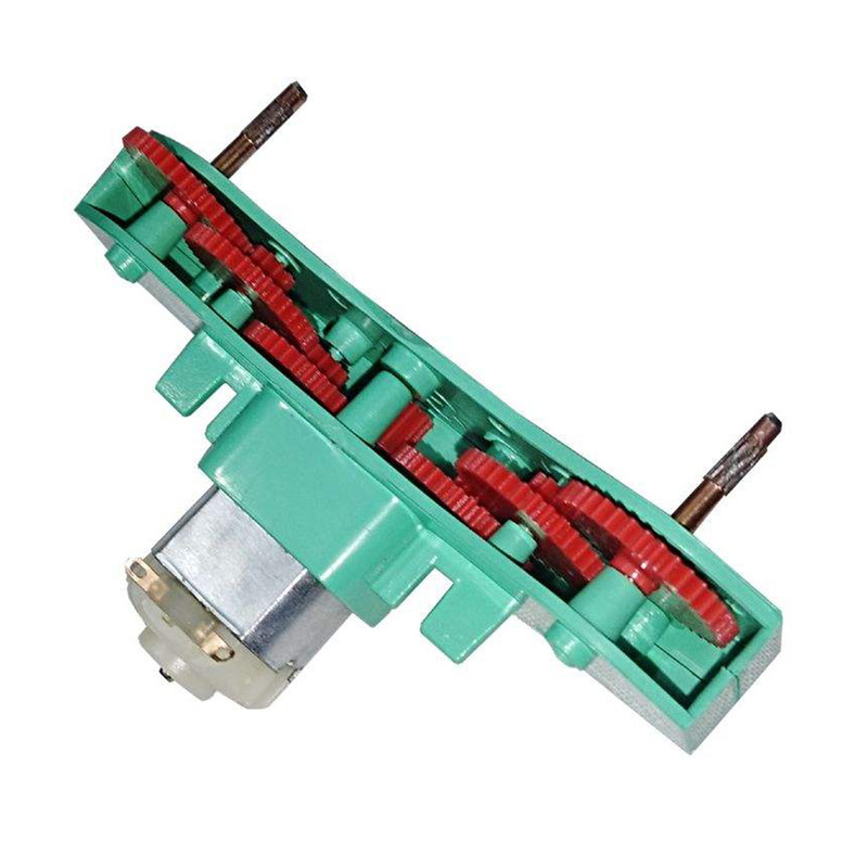 سازه رباتیک موتور گیربکس چرخدار کد VK001 بسته 2 عددی