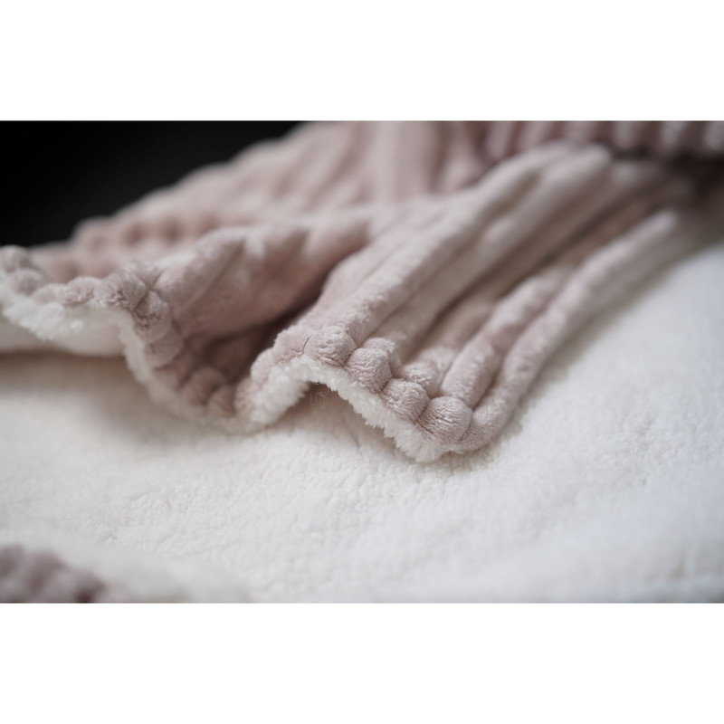 پتو نوزاد مدل راه راه درشت کد 003 سایز 80x80 سانتی متر