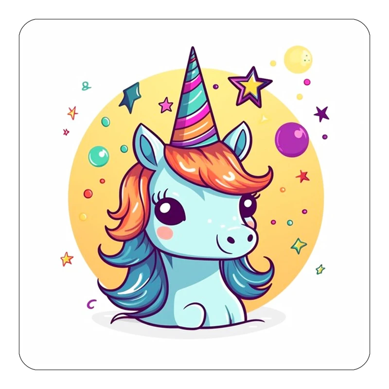 مگنت کاکتی طرح اسب تک شاخ و یونیکورن مدل mp29827