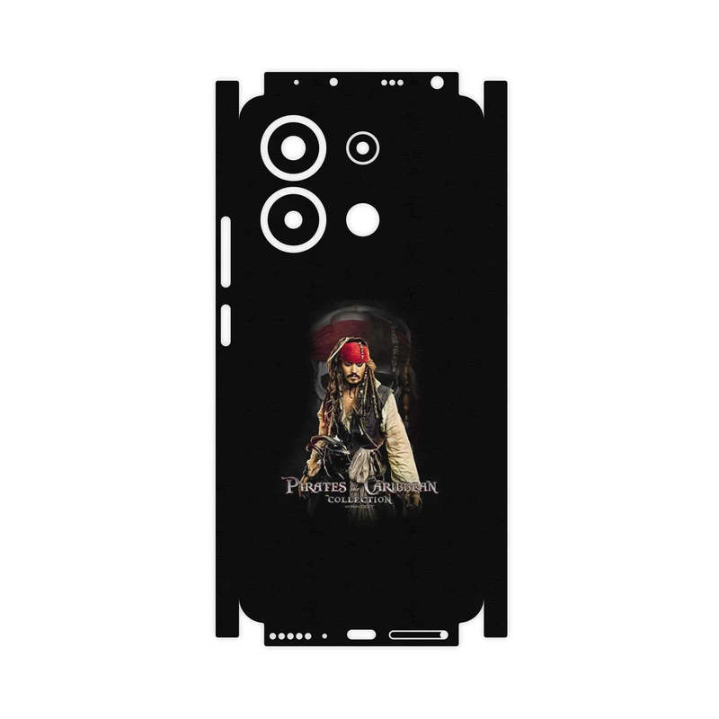 برچسب پوششی ماهوت مدل PIRATES OF THE CARIBBEAN-FullSkin مناسب برای گوشی موبایل شیائومی Redmi Note 13 4G