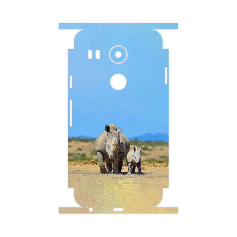 برچسب پوششی ماهوت مدل Rhino-FullSkin مناسب برای گوشی موبایل گوگل Nexus 5X