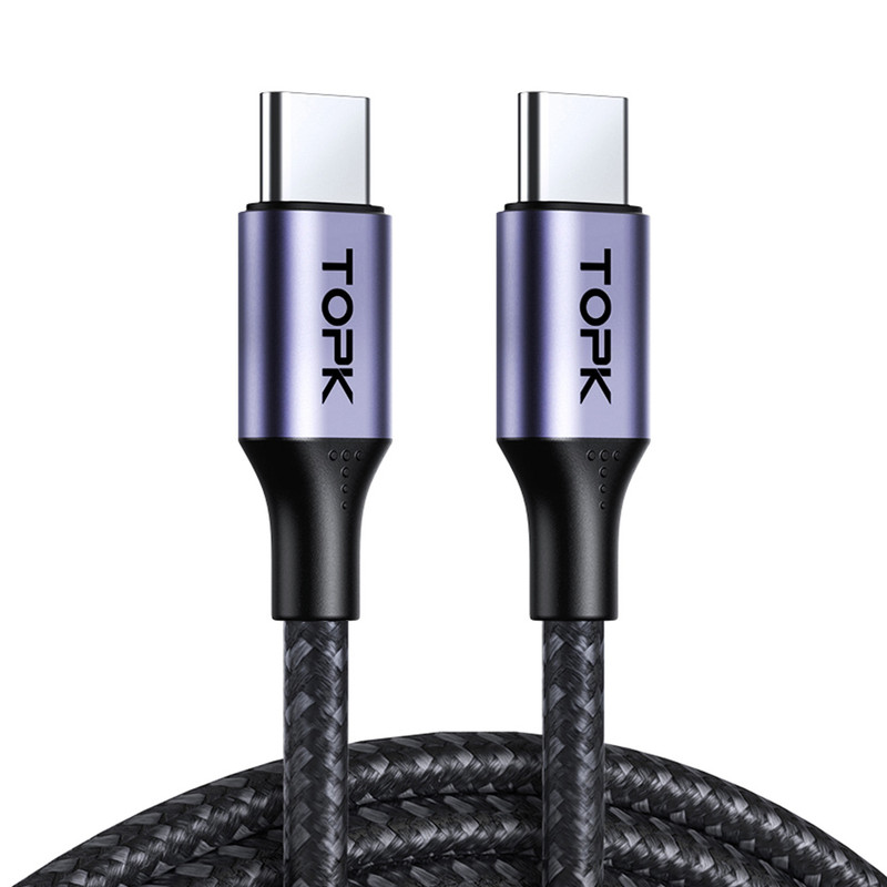 کابل تبدیل USB-C به USB-C تاپکی مدل AC-10 طول 1 متر