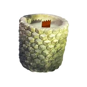 شمع لیوانی مدل زنبوری کد 119