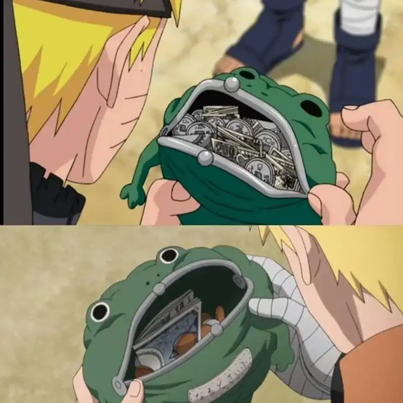 کیف پول برانت مدل ناروتو