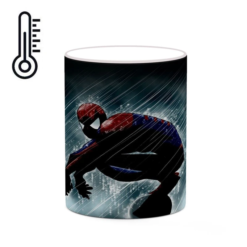 ماگ حرارتی کاکتی مدل مرد عنکبوتی Spider-Man کد mgh39920