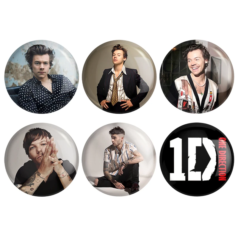 مگنت خندالو طرح گروه وان دایرکشن One Direction کد 1080B مجموعه 6 عددی