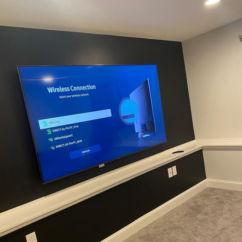 پایه دیواری تلویزیون مدل آیکون مناسب برای تلویزیون های 32 تا 46 اینچ