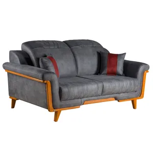 مبل راحتی 2 نفره چشمه نور کد MA-404/2-CR-T-RE