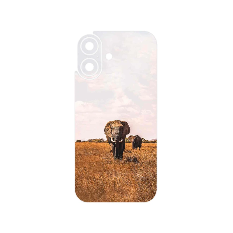 برچسب پوششی ماهوت مدل Elephant مناسب برای گوشی موبایل اپل iPhone 16