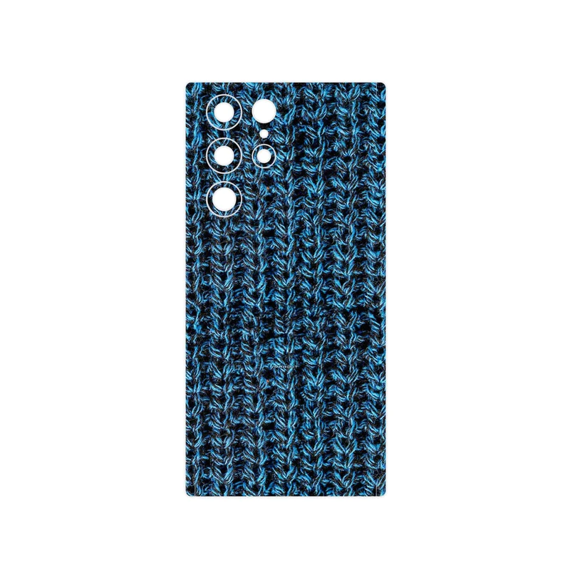 برچسب پوششی ماهوت مدل Fabric Texture 2 مناسب برای گوشی موبایل سامسونگ Galaxy S22 Ultra 5G