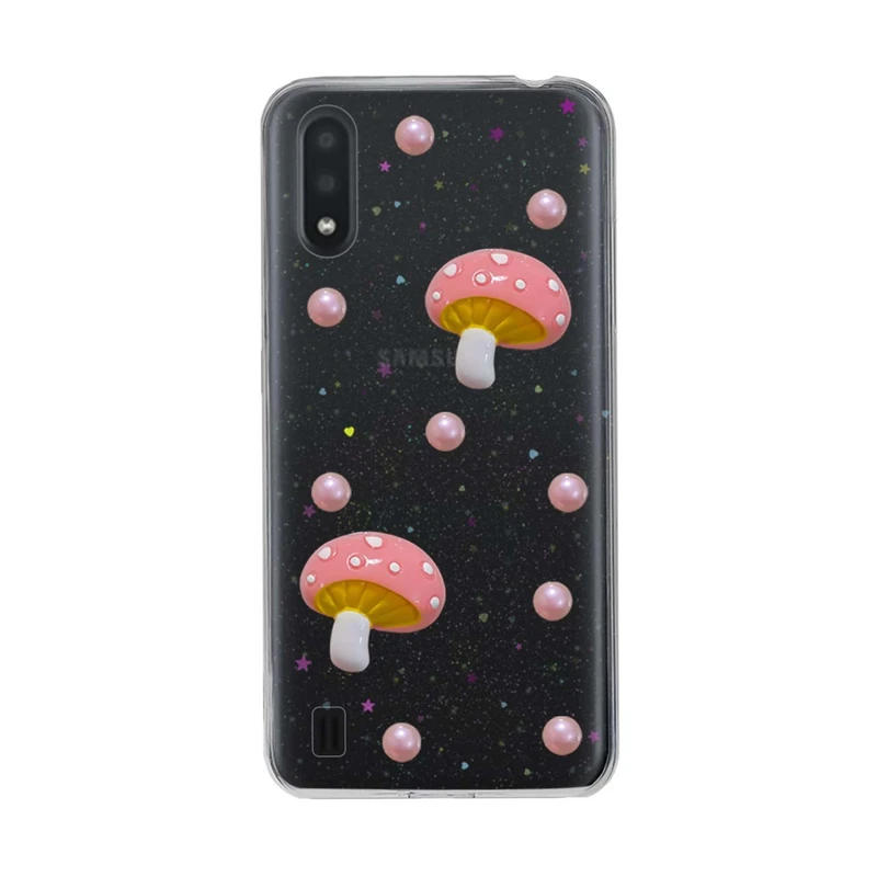 کاور دکین مدل Nitid طرح قارچ مناسب برای گوشی موبایل سامسونگ  Galaxy A01