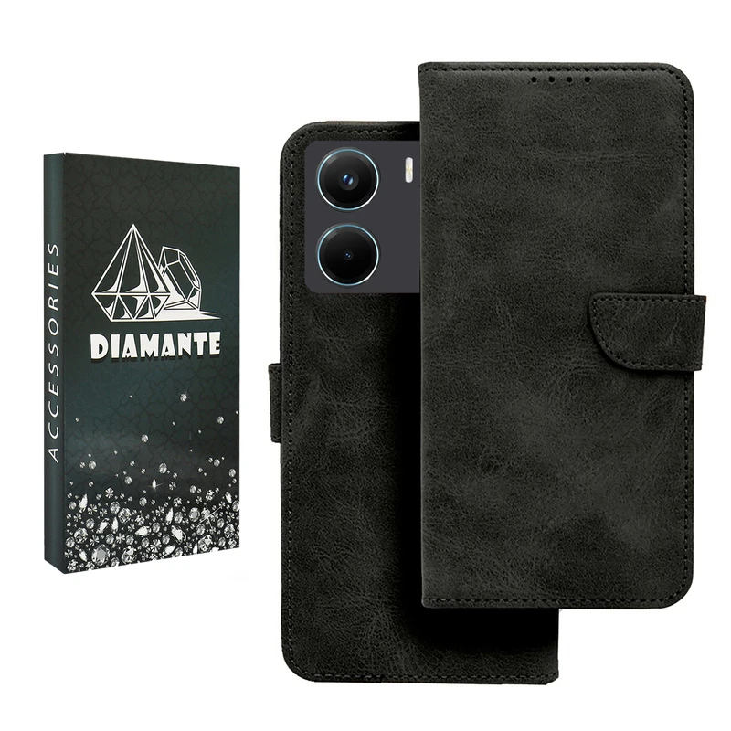 کیف کلاسوری دیامانته مدل Khoshi Bk مناسب برای گوشی موبایل شیائومی Poco X7 Pro