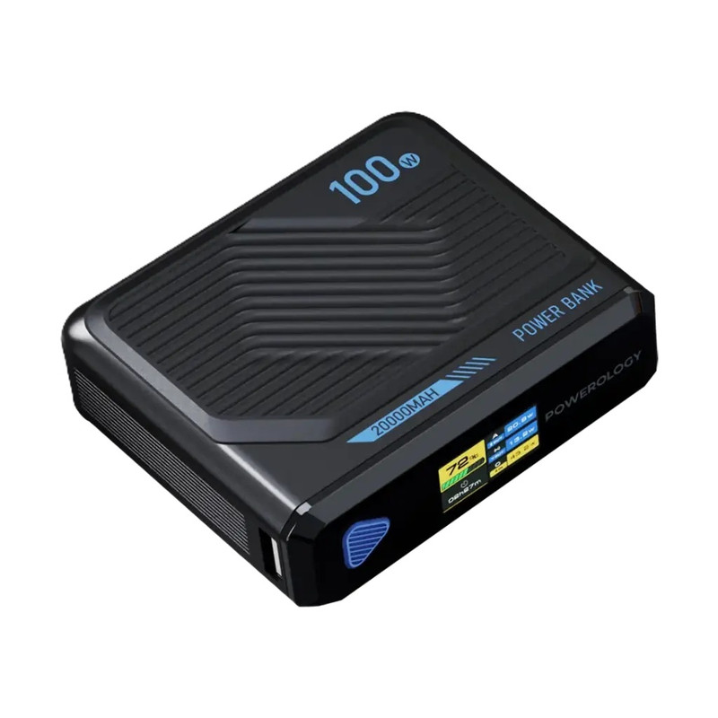 پاوربانک مگ سیف پاورولوژی مدل PPBCHA79 ظرفیت 20000 میلی‌ آمپر ساعت