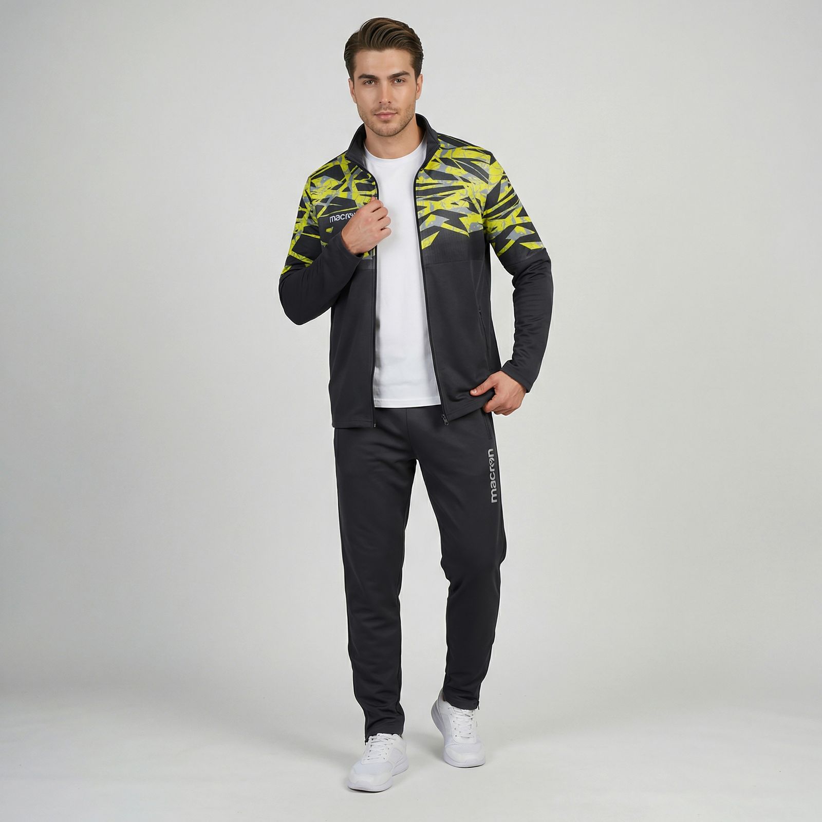 ست سویشرت و شلوار ورزشی مردانه مکرون مدل وکتور  -  - 29