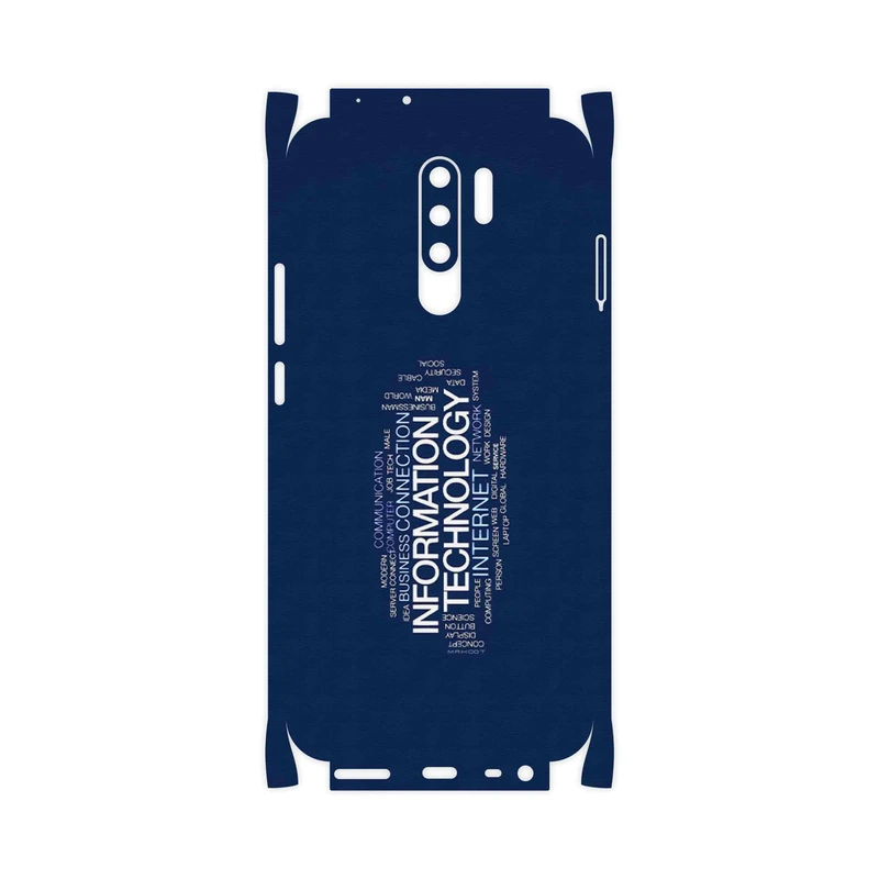 برچسب پوششی ماهوت مدل IT Science-FullSkin مناسب برای گوشی موبایل شیائومی Redmi 9