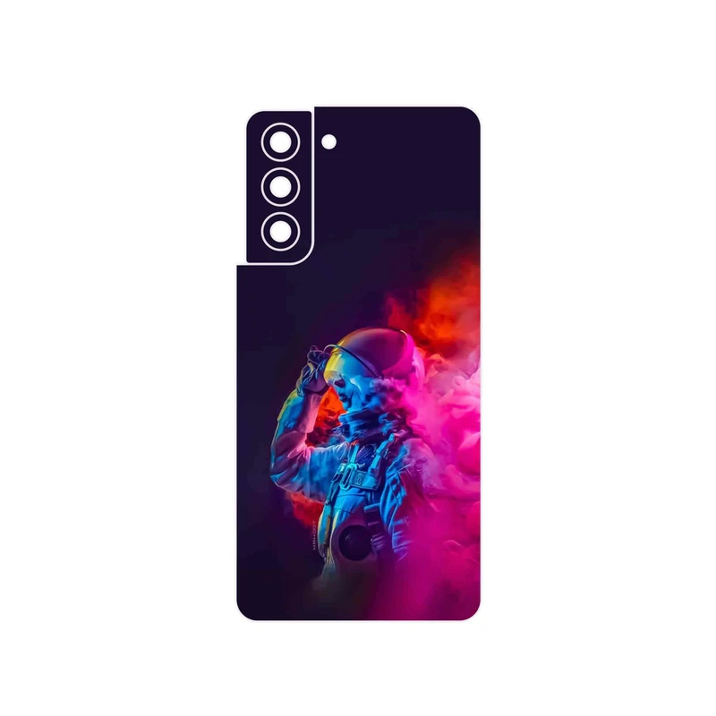برچسب پوششی ماهوت مدل Smoke Rainbow Digital Art 1 مناسب برای گوشی موبایل سامسونگ Galaxy S21 5G