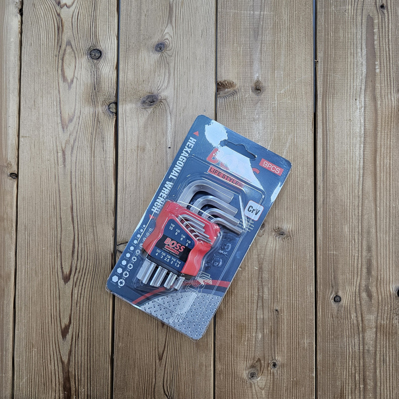 مجموعه 9 عددی آچار الن باس مدل LIFE_STYLE