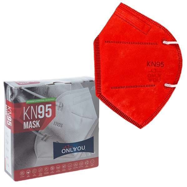 ماسک تنفسی اونلی یو مدل KN95Rd-593 بسته 10 عددی