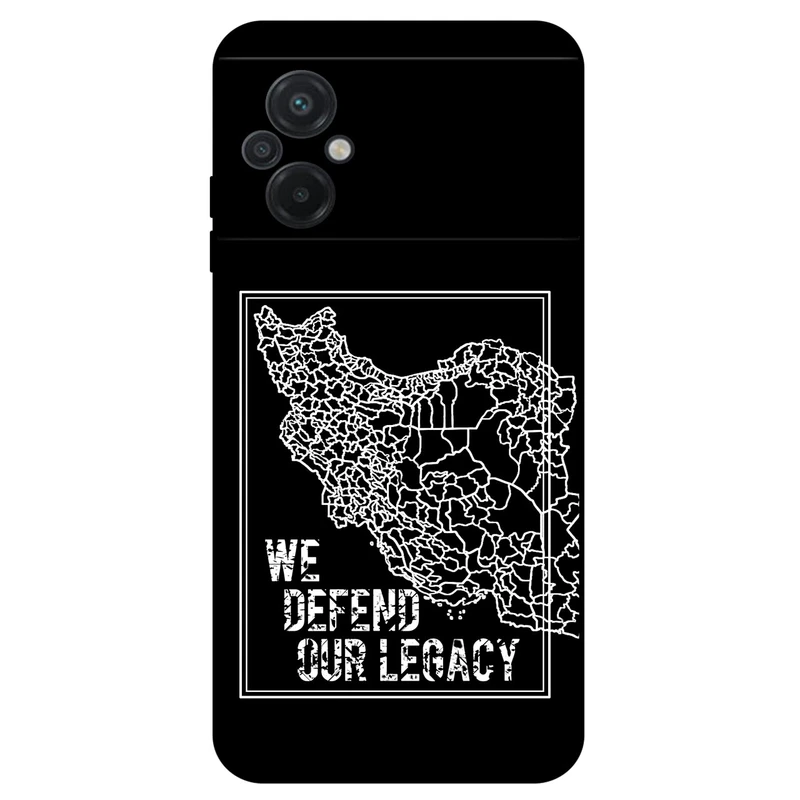 کاور مگافون طرح ایران مدل 1886 مناسب برای گوشی موبایل شیائومی Poco M5  