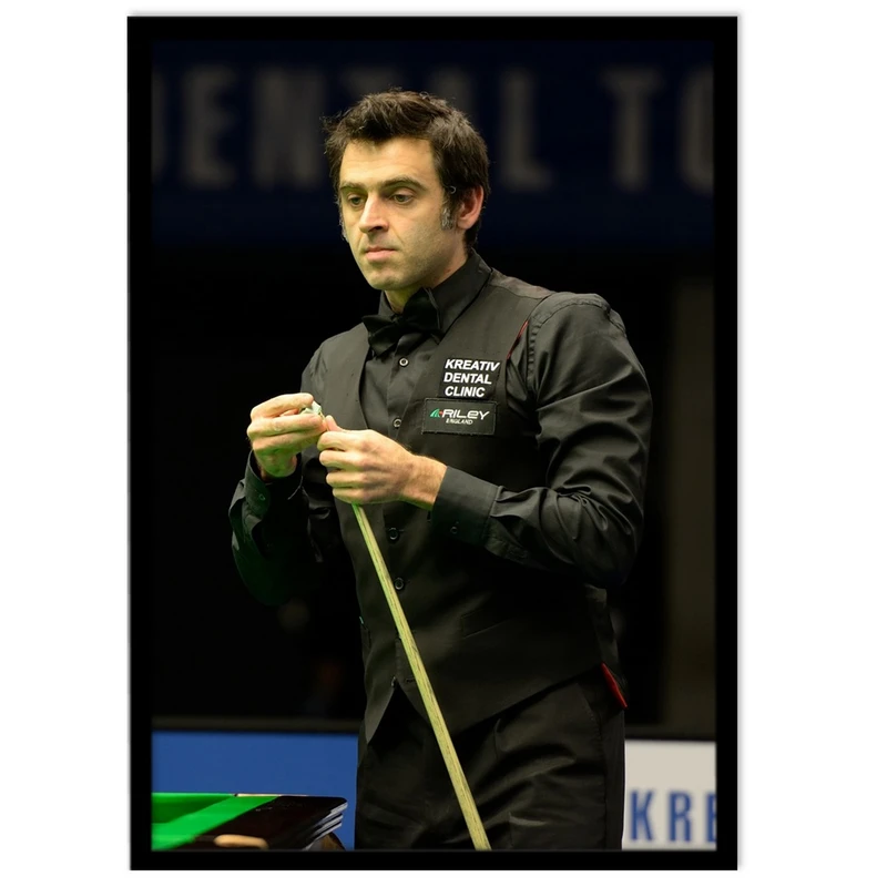 تابلو نوری بکلیت طرح بازیکن اسنوکر و بیلیارد رونی سالیوان مدل B-14283