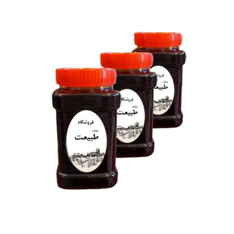 شیره توت سنتی دهکده طبیعت - 950 گرم مجموعه 3 عددی