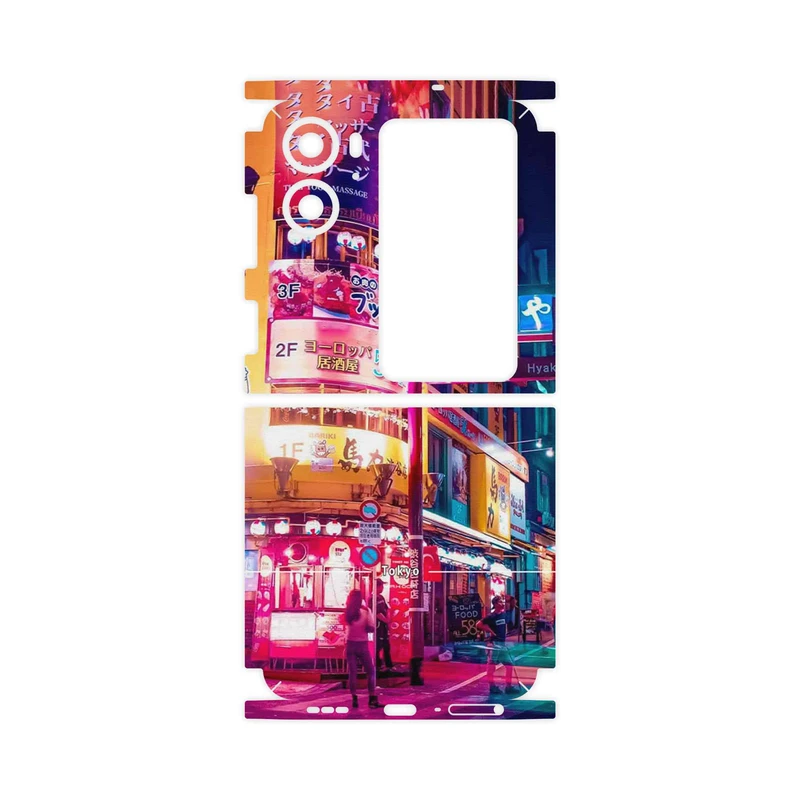 برچسب پوششی ماهوت مدل Tokyo City-FullSkin مناسب برای گوشی موبایل اپو Find N2 Flip