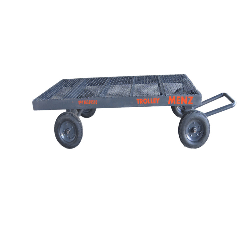 فرغون منز قورچی مدل 4 چرخ حمل بلوک