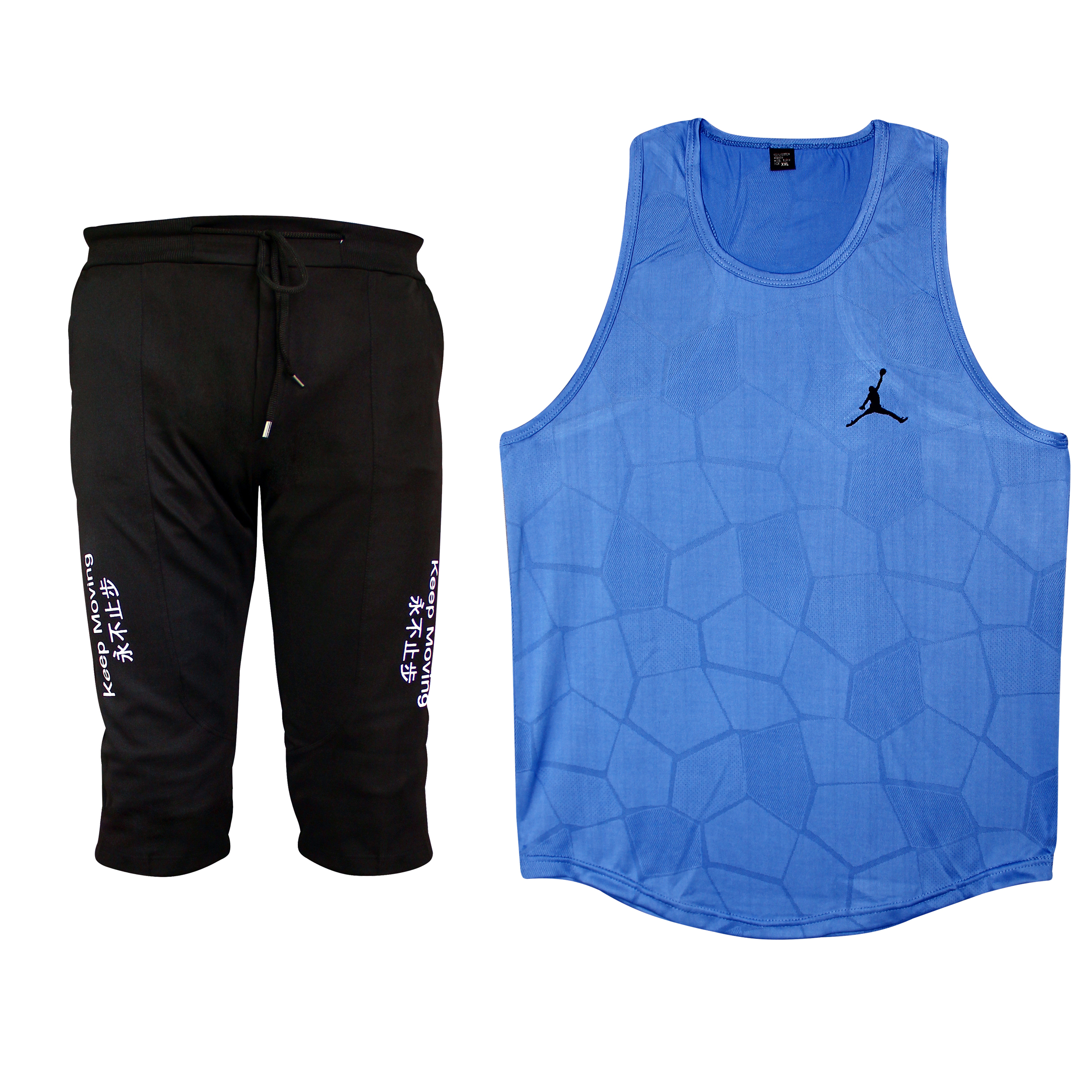 ست تاپ و شلوارک مردانه مدل AN