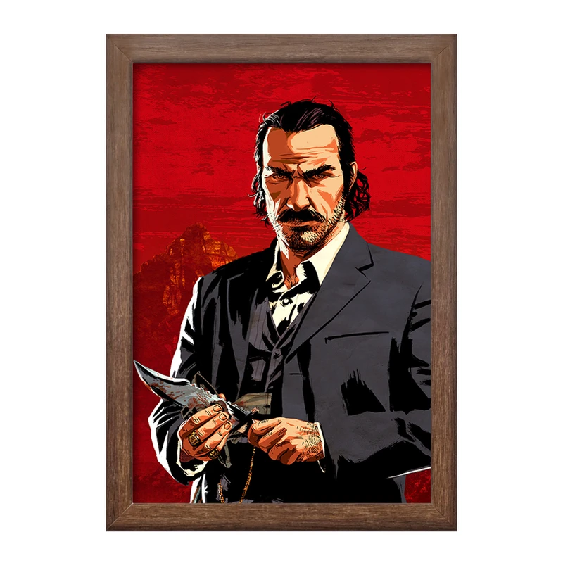 تابلو خندالو طرح بازی رد دد (Read dead) کد F743