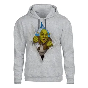 هودی مردانه مدل شرک کد 184 رنگ طوسی