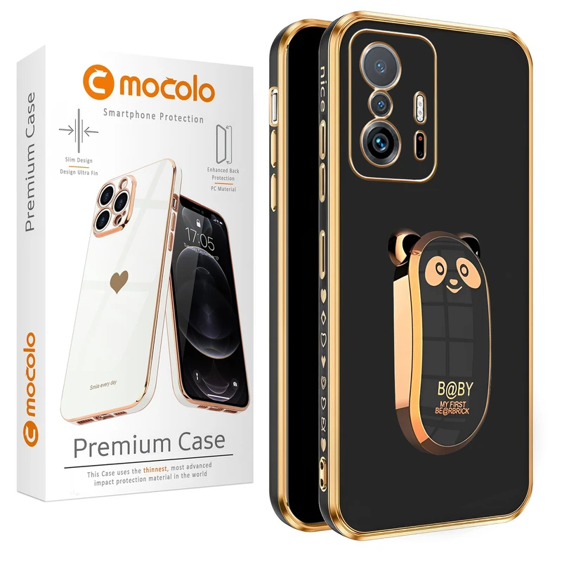 کاور موکولو مدل Baby مناسب برای گوشی موبایل شیائومی Mi 11T Pro / Mi 11T به همراه پایه نگهدارنده