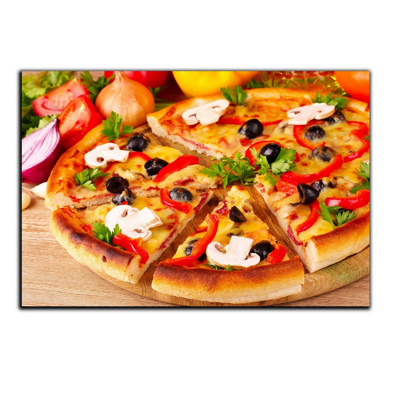 تابلو شاسی بکلیت طرح فست فود پیتزا مدل SH-4953