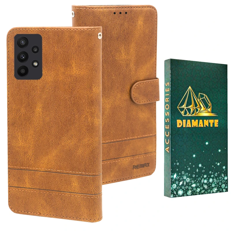 کیف کلاسوری دیامانته مدل Remax Gn مناسب برای گوشی موبایل سامسونگ Galaxy A23 4G