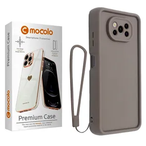 Mocolo Siliocne Puffer Strap Cover For Xiaomi Poco X3/ Poco X3 Pro