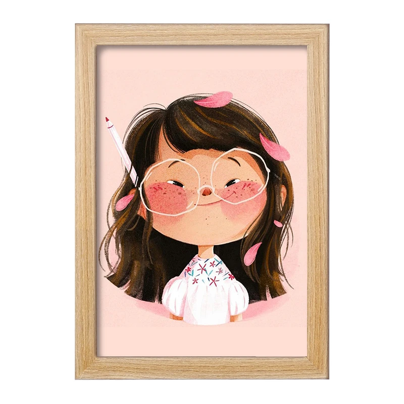 تابلو خندالو مدل دخترانه فانتزی کد 25743