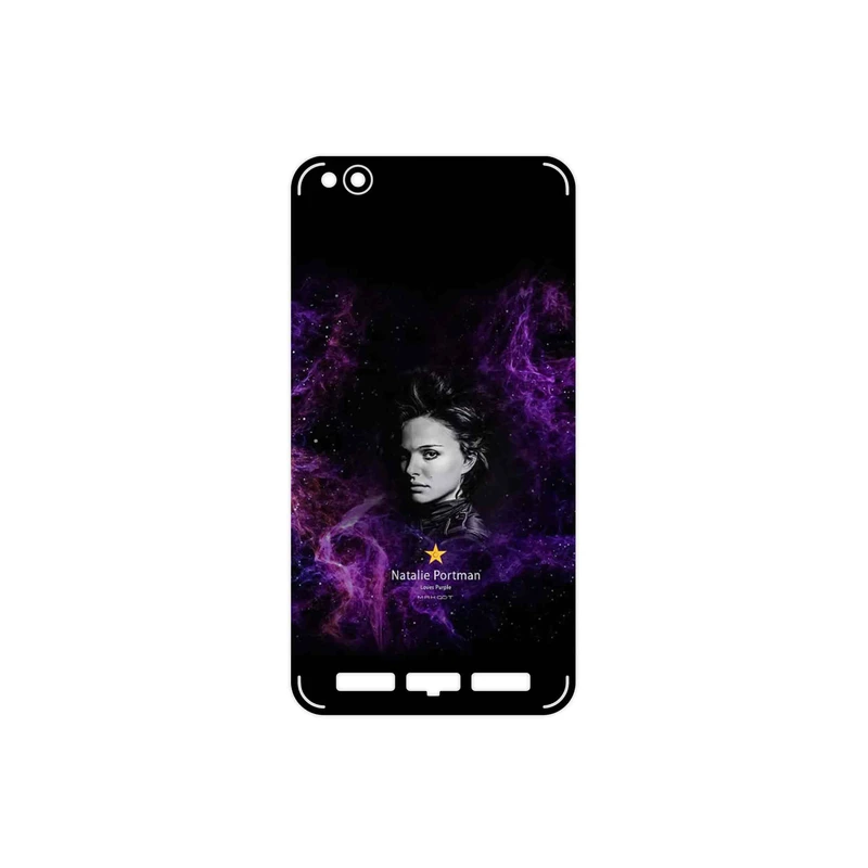 برچسب پوششی ماهوت مدل Natalie Portman مناسب برای گوشی موبایل شیائومی Redmi 5A