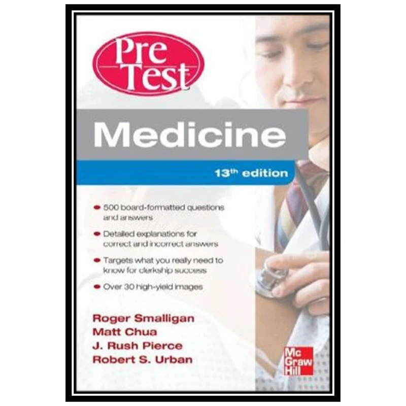 کتاب Medicine PreTest Self-Assessment and Review اثر جمعی از نویسندگان انتشارات مؤلفین طلایی