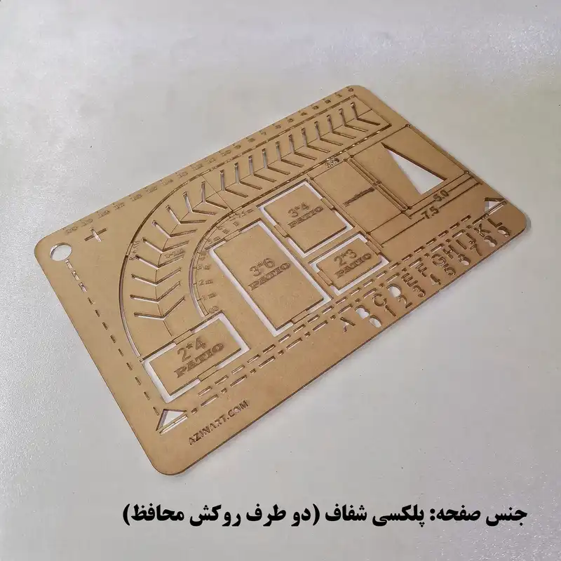 شابلون مدل طراحی معماری نظام مهندسی کد SM1-1 مجموعه 32 عددی