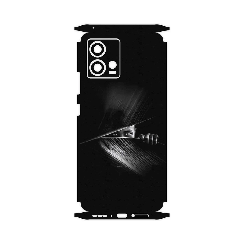 برچسب پوششی ماهوت مدل Black Portrait-FullSkin مناسب برای گوشی موبایل موتورولا Edge 30 Fusion