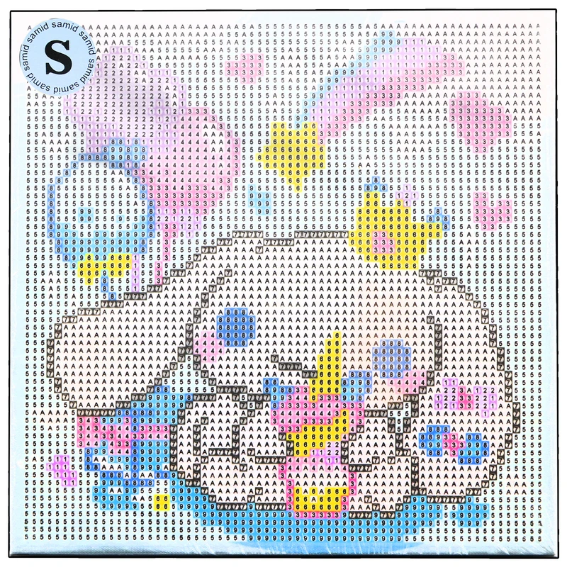 بازی آموزشی سمید مدل ساخت تابلو نقاشی الماسی طرح سینامورول