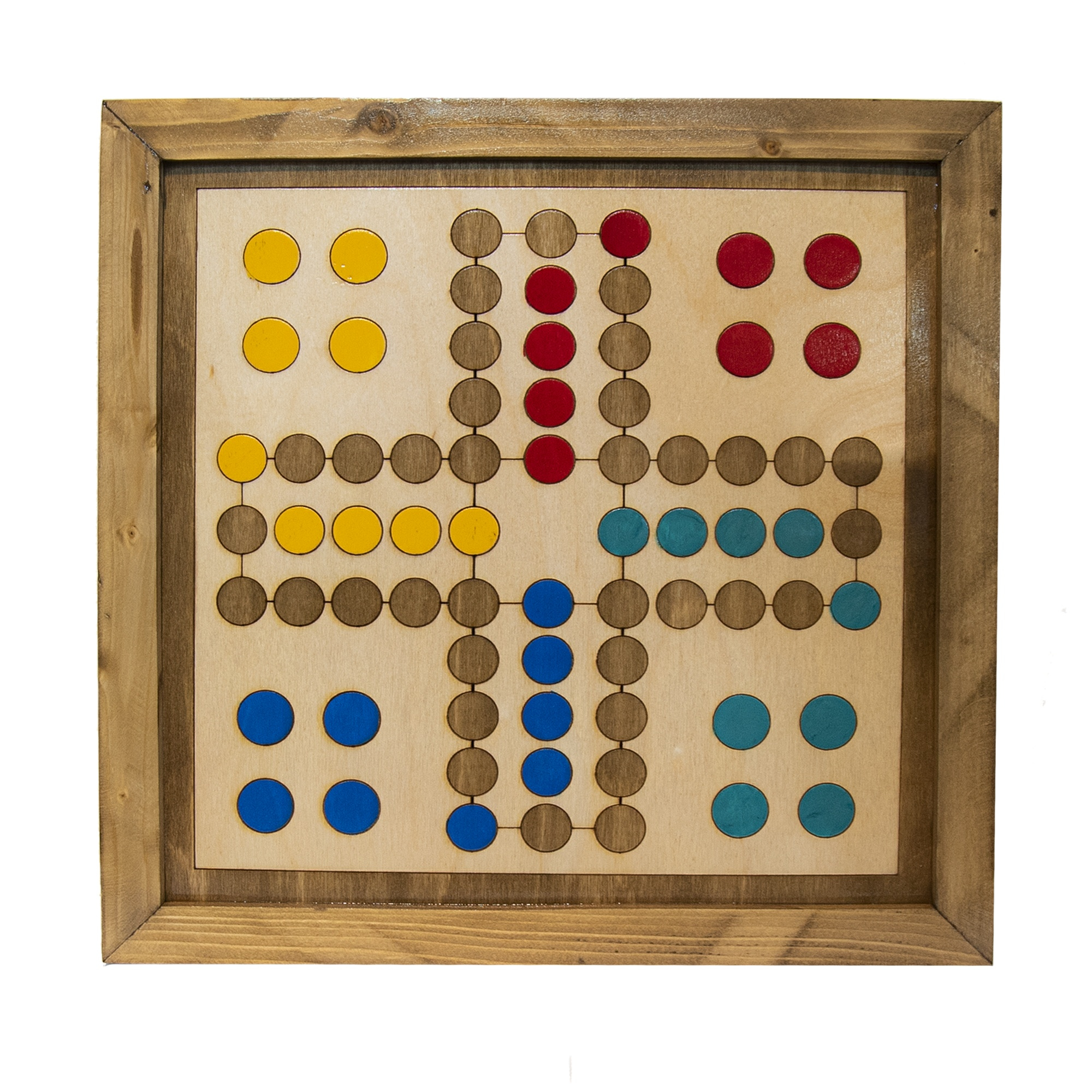 بازی فکری مدل منچ و مارپله 