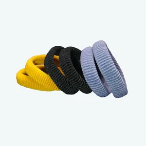 کش مو زنانه مدل حوله ای بسته 6 عددی