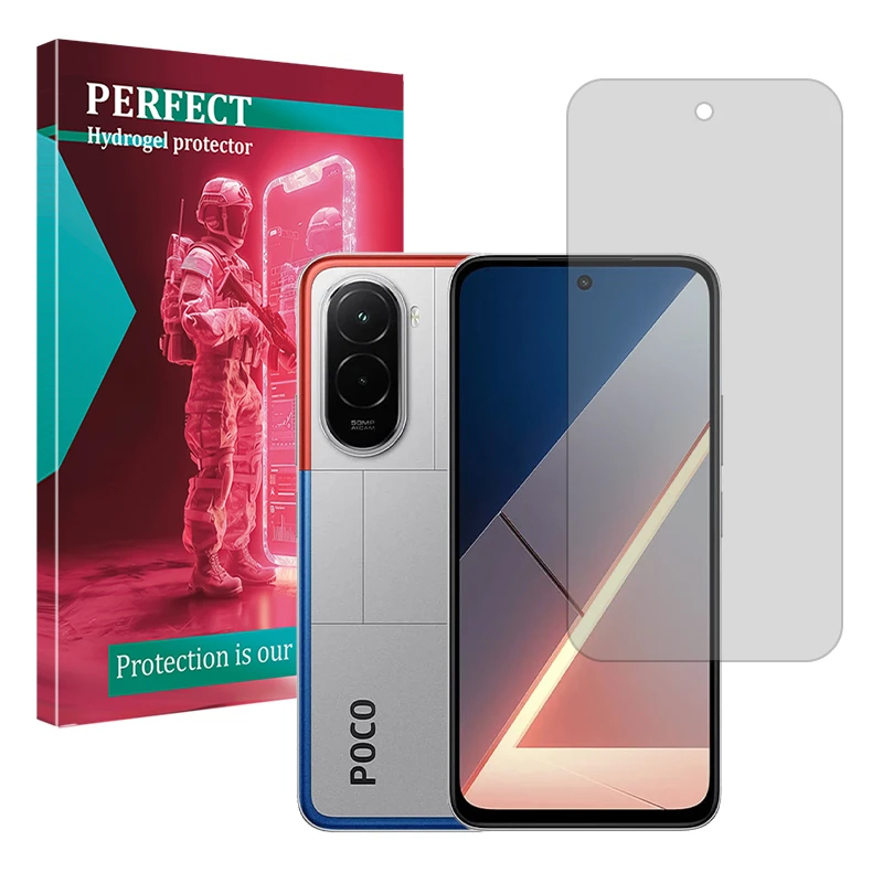 محافظ صفحه نمایش مات پرفکت مدل Tough مناسب برای گوشی موبایل شیائومی Poco M7 4G