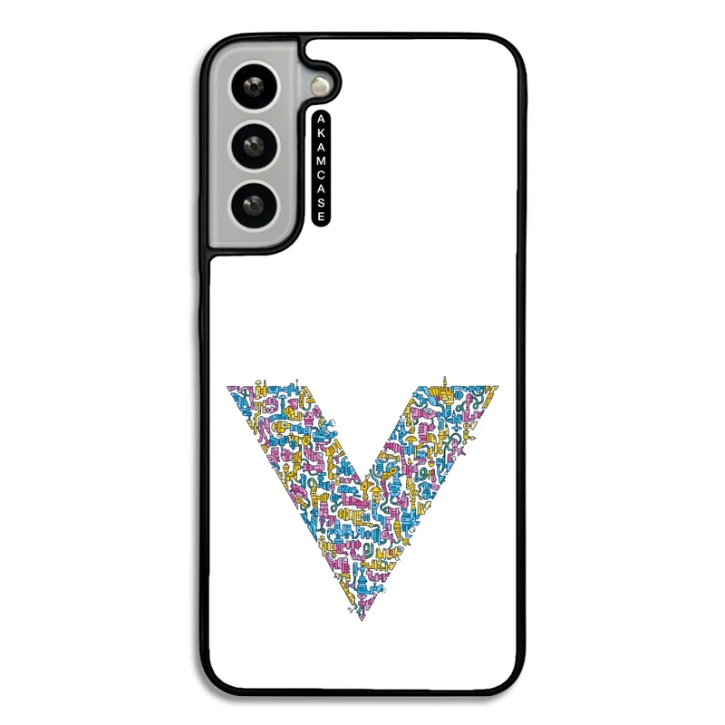 کاور آکام مدل AMC-WSGS22P-ALPHADOODLEBET-22 مناسب برای گوشی موبایل سامسونگ Galaxy S22 Plus