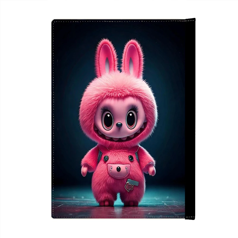 کلاسور پاد آفرین مدل فانتزی کارتونی طرح لبوبو بامزه ترند کد p281