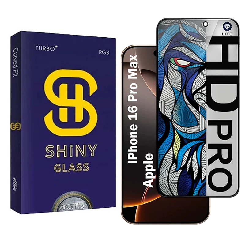 محافظ صفحه نمایش شیشه ای حریم شخصی آتوچبو مدل LIHD-AT مناسب برای گوشی موبایل اپل iPhone 16 ProMax