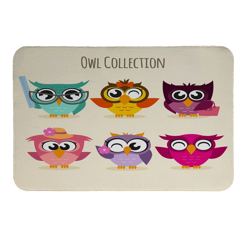 پادری طرح جغد کد 8402 سایز 80 × 50 سانتی متر